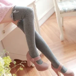 New Women's Stockings Wedding Work Holiday Retro Cotton Sexy Lolita Cute 1 Pair Women Socks