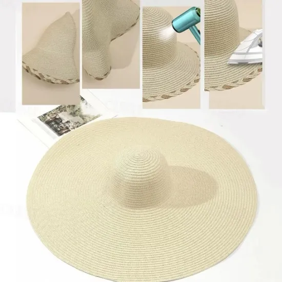 Outlet Women's Sun Hat Straw Hat Straw Boho Beach Women Hats