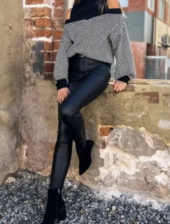Hot Women's Sweater Pullover Sweater Jumper Casual Soft Geometric Ribbed Turtleneck Knitted Cold Shoulder Long Sleeve Regular Tops Knit Outdoor Daily Weekend Fall Winter Women Pullovers & Tops