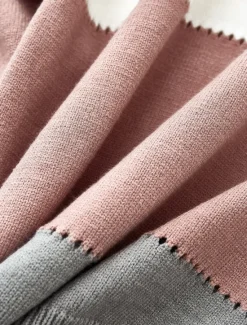 Clearance Women's Sweater Pullover Sweater Jumper Casual Sweater Casual Soft Leopard Striped Ribbed V Neck Knitted Long Sleeve Regular Tops Knit Outdoor Daily Weekend Fall Winter Women Pullovers & Tops