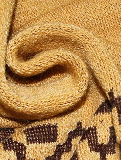 New Women's Sweater Pullover Sweater Jumper Shrug Casual Soft Argyle Ribbed Turtleneck Tassel Knitted Faux Fur Trim 3/4 Length Sleeve Long Tops Knit Outdoor Daily Weekend Yellow Wine Fall Winter Women Hoodies & Sweatshirts|Shrugs & Capes