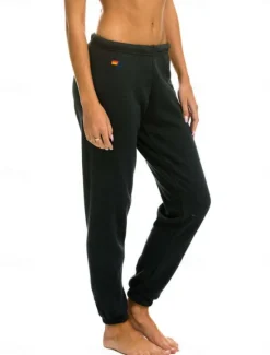 Sale Women's Sweatpants Chinos Vacation Fashion Streetwear Full Length High Waist Striped Patchwork Elastic Waistband Comfy Soft Comfortable Stretchy Outdoor Vacation Street Black Dark Blue Gray Summer Women Women's Sweatpants & Joggers
