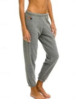 Sale Women's Sweatpants Chinos Vacation Fashion Streetwear Full Length High Waist Striped Patchwork Elastic Waistband Comfy Soft Comfortable Stretchy Outdoor Vacation Street Black Dark Blue Gray Summer Women Women's Sweatpants & Joggers