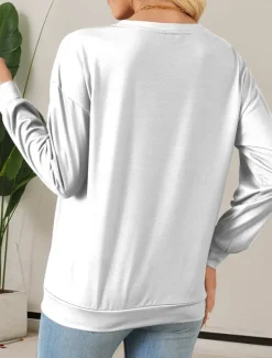 Best Women's Sweatshirt Animal Dailywear Casual Print Casual Crew Neck Long Sleeve Micro-elastic Fall Winter Comfrt Breathable Soft Fabric Women Hoodies & Sweatshirts