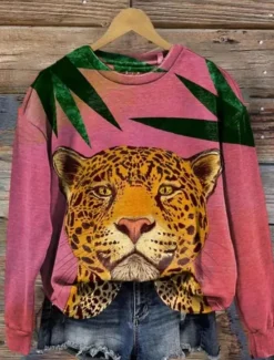 New Women's Sweatshirt Pullover Graphic Casual Sports Print Active Sportswear Round Neck Long Sleeve Top Micro-elastic Fall & Winter Comfrt Breathable Soft Fabric Women Hoodies & Sweatshirts