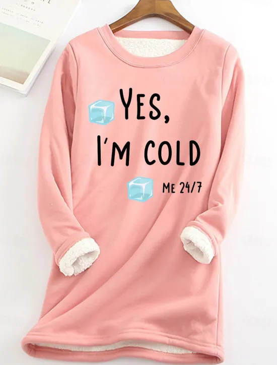 Hot Women's Sweatshirt Pullover Sherpa Letter Casual Sports Warm Fuzzy Comfrt Round Neck Long Sleeve Top Micro-elastic Fall & Winter Comfrt Breathable Soft Fabric Women Hoodies & Sweatshirts