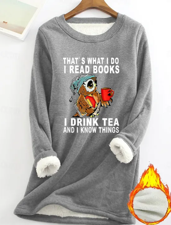 New Women's Sweatshirt Pullover Fleece Lined Warm Pajamas Sherpa Graphic Letter Casual Sports Warm Fuzzy Comfrt Round Neck Long Sleeve Top Micro-elastic Fall & Winter Comfrt Breathable Soft Fabric Women Women's Tops|Hoodies & Sweatshirts