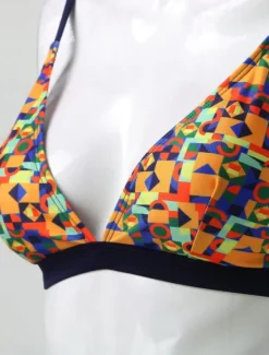 Outlet Women's Swimwear Bikini 2 Piece Shorts Swimsuit Backless Slim Vacation Beach Wear Floral Halter Neck Sleeveless Bathing Suits Women Leopard Swimwear