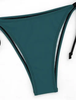 Sale Women's Swimwear Bikini Swimsuit Stylish Plain Sleeveless Bathing Suits Women Bikinis