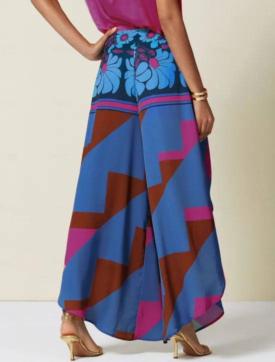 Hot Women's Swing Full Length Satin Micro-elastic Pants Birthday Weekend Blue Rose Red Spring & Summer S M L Women Pants