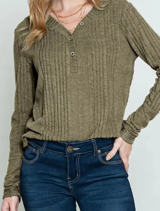 Online Women's T Shirt Plain Fashion Modern Casual Long Sleeve V Neck Regular Tops Daily Weekend Black Army Green Summer Spring Women Blouses & Shirts