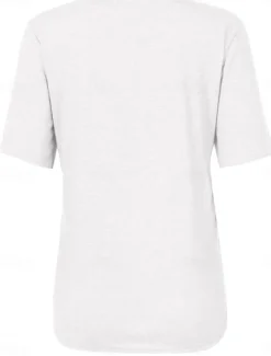 Outlet Women's T Shirt Plain Fashion Modern Casual Short Sleeve V Neck Regular Tops Daily Weekend Zipper Black White Pink Summer Spring Women T-Shirts
