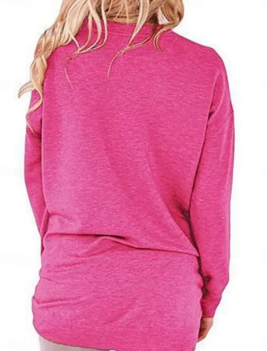 Women's T Shirt Plain Stylish Classic Modern Short Sleeve Crew Neck Regular Tops Daily Weekend Pocket Red Blue Purple Gray Summer Spring Fall Women T-Shirts