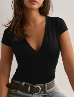 New Women's T Shirt Solid Color Graphic Fashion Stylish Basic Short Sleeve V Neck Regular Tops Daily Weekend Black White Wine Beige Summer Women T-Shirts