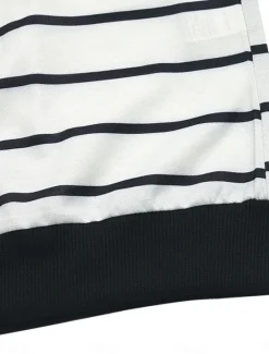 Discount Women's T Shirt Striped Fashion Modern Casual Long Sleeve Crew Neck Regular Tops Daily Weekend Fall Winter Women T-Shirts