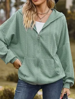 Discount Women's T shirt Tee Daily Casual Long Sleeve Summer Spring Women Hoodies & Sweatshirts