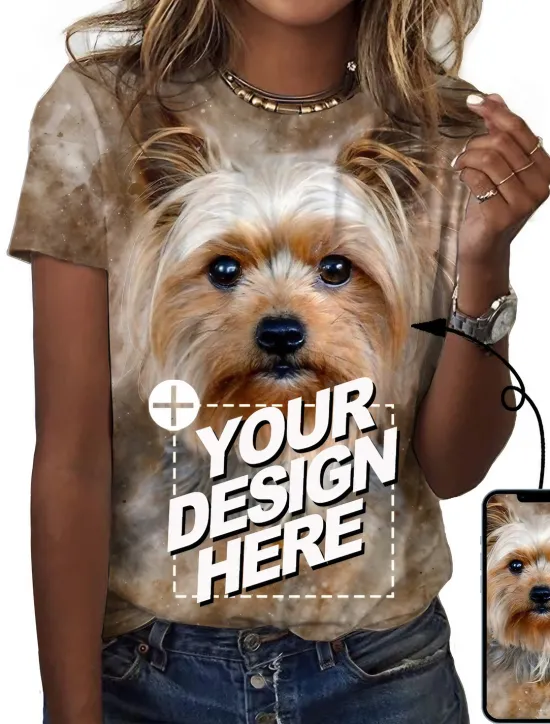 Online Women's T shirt Tee Graphic Tribal Patchwork Print Short Sleeve Casual Daily Basic Boho Ethnic Round Neck Regular S Women Boho Tops