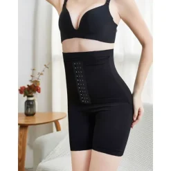 Discount Women's Thigh Slimmers Waist Trainer Shapewears Adjustable Daily Wedding Party Simple Sexy Pure Color Buckle Home Outfits Women Shapewear