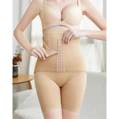 Discount Women's Thigh Slimmers Waist Trainer Shapewears Adjustable Daily Wedding Party Simple Sexy Pure Color Buckle Home Outfits Women Shapewear