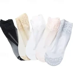 Outlet Women's Toe Socks Daily Holiday Lace Spandex Nylon Sexy 1 Pair Women Socks