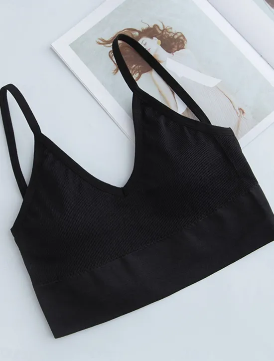 Clearance Women's Top Pure Color Fashion Sport Simple Daily Nylon Breathable Straps Sleeveless Tank Top Backless Chest pads Summer Spring Home Outfits Women Lingerie