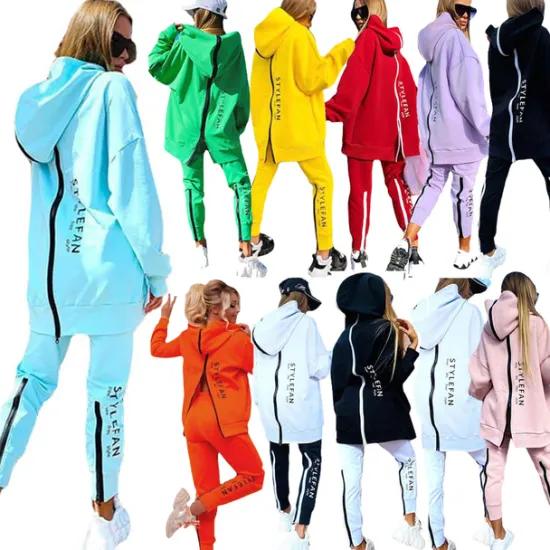New Women's Tracksuit Sweatsuit Patchwork 2 Piece Casual Winter Long Sleeve Thermal Warm Windproof Breathable Fitness Running Walking Sportswear Activewear White / Black White Black / Hoodie / Athleisure Women Two Piece Sets