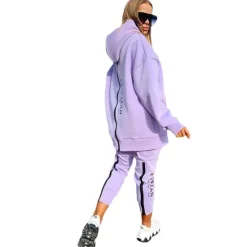 New Women's Tracksuit Sweatsuit Patchwork 2 Piece Casual Winter Long Sleeve Thermal Warm Windproof Breathable Fitness Running Walking Sportswear Activewear White / Black White Black / Hoodie / Athleisure Women Two Piece Sets