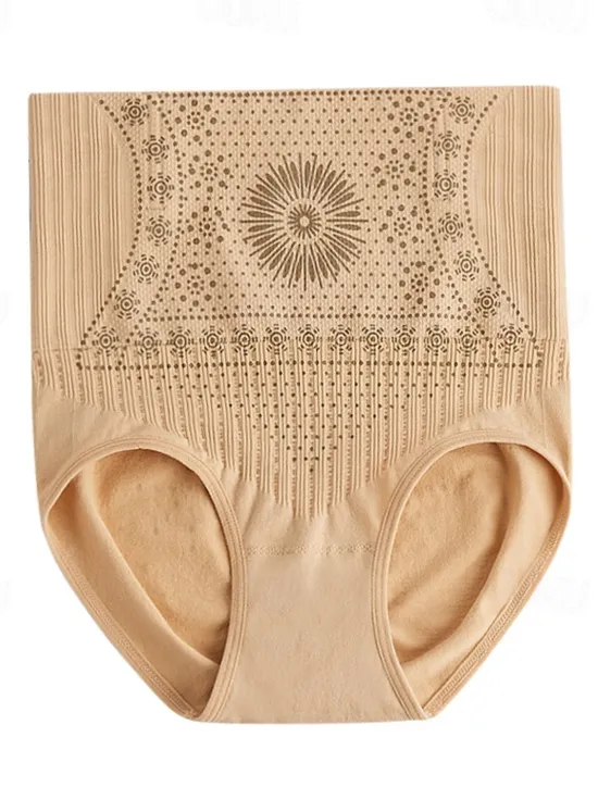 Discount Women's Tummy Control Thong Shapewear for Women High Waist Shaping Panties Mesh Girdle Seamless Slimming Body Shaper Underwear Home Outfits Women Shapewear