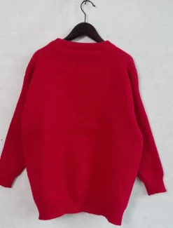 Discount Women's Ugly Sweater Sweaters Crew Neck Ribbed Knit Knitted Fall Winter Outdoor Casual Soft Long Sleeve Tree Black Red Women Pullovers & Tops|Ugly Sweater