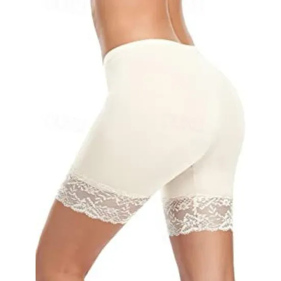 Online Women's Underwear Shorts Leggings Modal Lace Solid Colored Short Nude Home Outfits Women Shapewear