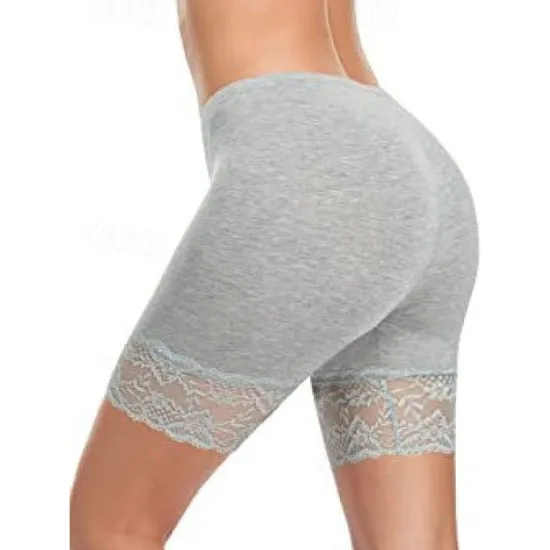 Online Women's Underwear Shorts Leggings Modal Lace Solid Colored Short Nude Home Outfits Women Shapewear