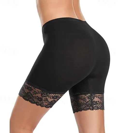 Online Women's Underwear Shorts Leggings Modal Lace Solid Colored Short Nude Home Outfits Women Shapewear