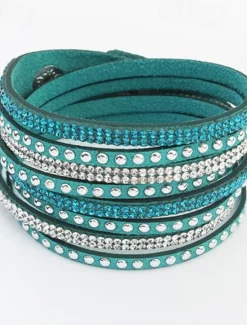 Online Women's Vintage Bracelet Loom Bracelet Retro Fashion Weave Fashion Simple Elegant Holiday Leather Bracelet Jewelry Black / White / Pink For Party Evening Gift Holiday Birthday Festival Women Trendy Jewelry