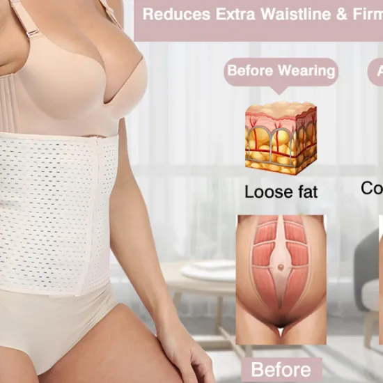 New Women's Waist Trainer Shapewears Tummy Control Push Up Front Close Office Yoga Running Gym Plus Size Sport Breathable Solid Color Hook & Eye Home Outfits Women Shapewear