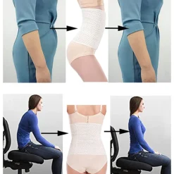 New Women's Waist Trainer Shapewears Tummy Control Push Up Front Close Office Yoga Running Gym Plus Size Sport Breathable Solid Color Hook & Eye Home Outfits Women Shapewear