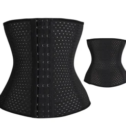 Outlet Women's Waist Trainer Shapewears Tummy Control Push Up Front Close Office Yoga Running Gym Plus Size Sport Breathable Solid Color Hook & Eye Home Outfits Women Shapewear