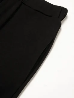 Clearance Women's Wedding Guest Party Black High Waist Bell Bottom Pants Elegant Chiffon Modal Slim Fit Flared Leg Elastic Waist Casual Daily Office Wear Women Chiffon Tops