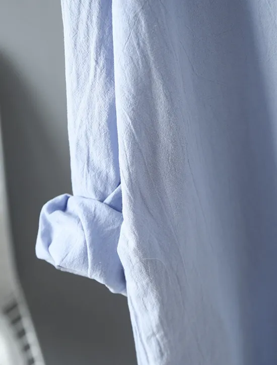 Hot Women's White Dress Shirt Dress Cotton Linen Dress Midi Dress Office Vacation Linen Basic Casual Shirt Collar Button Long Sleeve Summer Spring Loose Fit Plain Women Dresses|White Dresses