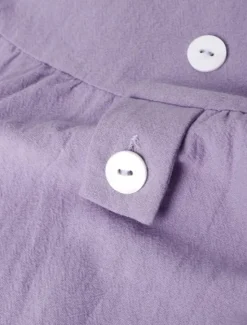 Sale Women's White Purple Green Summer Midi Dress Linen-Inspired Dresses Smock Dress Solid Basic Casual Daily Loose Fit Crew Neck Women Dresses