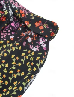 Sale Women's Wide Leg Chinos Fashion Streetwear Full Length High Waist Leopard Pocket Elastic Waistband Printing Comfy Soft Comfortable Micro-elastic Outdoor Street Summer Spring Regular Fit Women Pants