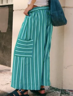 Best Women's Wide Leg Chinos Vacation Fashion Streetwear Full Length High Waist Plain Elastic Waistband Printing Comfy Soft Comfortable Micro-elastic Outdoor Vacation Street Orange red Blue Orange Green Women Pants