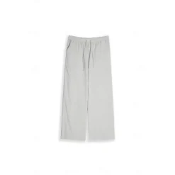 New Women's Wide Leg Cotton Linen Pants Pants Trousers Casual Daily Full Length Plain Drawstring Side Pockets Wide Leg Breathability Comfortable Inelastic Going out Weekend Black White Navy Blue Women Pants