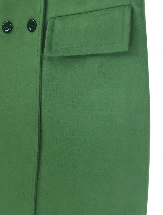 Women's Winter Coat Coat Cloak / Capes Windproof Warm Pocket Casual Street Style Plain Vacation Work Street Daily Wear Single Breasted Turndown Loose Fit Long Sleeve Outerwear Red Blue Green Fall Women Coats & Trench Coats