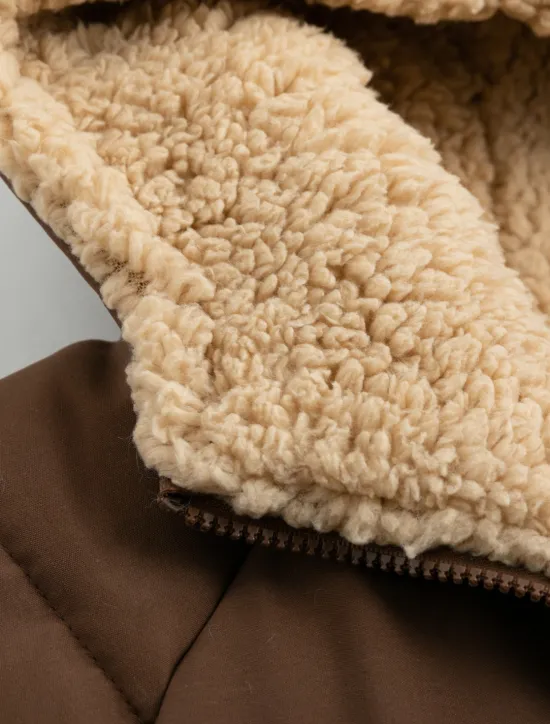 Women's Winter Coat Puffer Jacket Fleece Jacket Coat Outdoor Street Daily Wear Fall Winter Long Coat Regular Fit Thermal Warm Windproof Comtemporary Casual Street Style Jacket Long Sleeve Solid Color Women Puffers & Parka