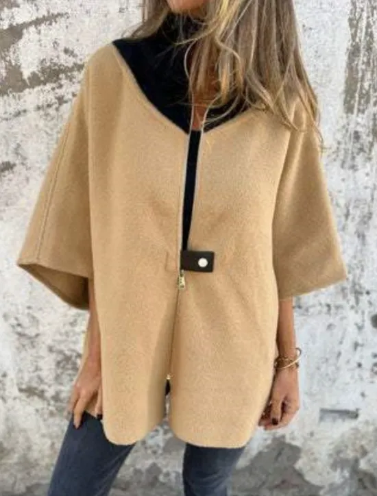 Hot Women's Winter Coat Winter Jacket Outdoor Street Daily Fall Winter Regular Coat Regular Fit Warm Breathable Comtemporary Stylish Jacket Long Sleeve Solid Color with Pockets Full Zip Black White Camel Women Cardigans & Outerwears