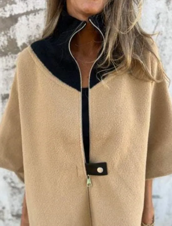 Hot Women's Winter Coat Winter Jacket Outdoor Street Daily Fall Winter Regular Coat Regular Fit Warm Breathable Comtemporary Stylish Jacket Long Sleeve Solid Color with Pockets Full Zip Black White Camel Women Cardigans & Outerwears