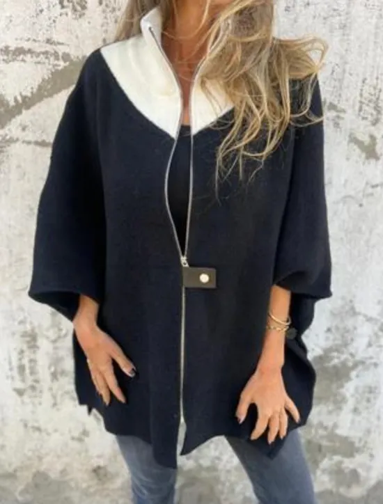 Hot Women's Winter Coat Winter Jacket Outdoor Street Daily Fall Winter Regular Coat Regular Fit Warm Breathable Comtemporary Stylish Jacket Long Sleeve Solid Color with Pockets Full Zip Black White Camel Women Cardigans & Outerwears