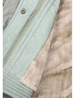 Best Women's Winter Jacket Parka Warm Zipper Buttons Fleece Lined Casual Street Style Plain Street Casual Daily Casual Daily Zipper Regular Hoodie Regular Fit Long Sleeve Outerwear Black Green Dark Blue Women Puffers & Parka