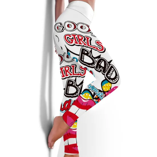 Women's Yoga Pants Tummy Control Butt Lift High Waist Yoga Fitness Gym Workout Tights Leggings Bottoms Floral Black / Red White+Yellow White Spandex Fall Winter Sports Activewear Stretchy Women Leggings